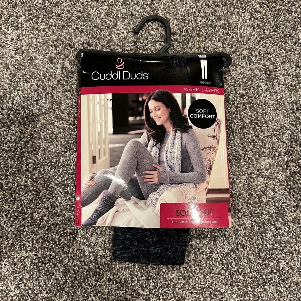 Cuddl Duds Soft Knit Leggings